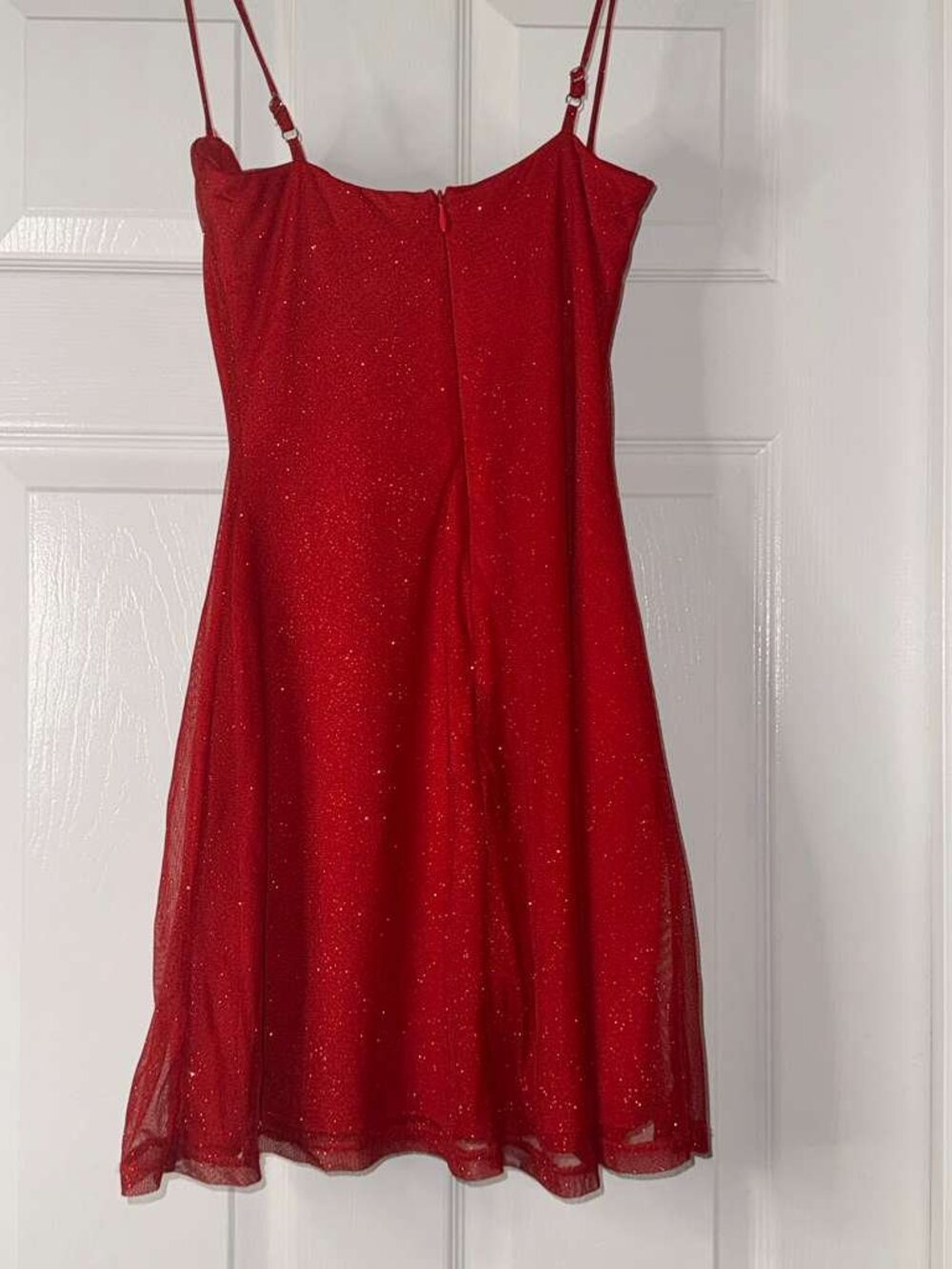 Baby Boo Red Glitter Corset Mini - Picture 3 of 5